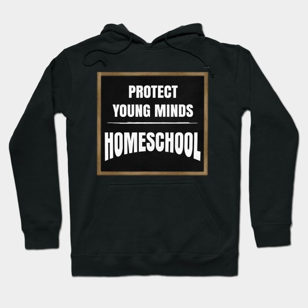 PROTECT YOUNG MINDS - HOMESCHOOL Hoodie by Roly Poly Roundabout